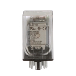 Square D 8501KPDR13P14V53 8501K Series Relay, 10 A, 11 pin, 3PDT contact