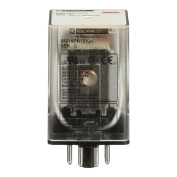 Square D 8501KPR12V24 Plug-In Relay