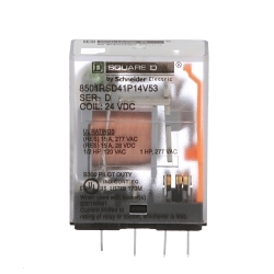 Square D 8501RSD41P14V53 Miniature Plug-In Relay