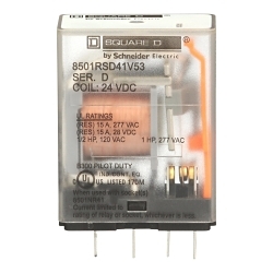 Square D 8501RSD41V53 Plug-In Relay