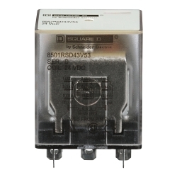Square D 8501RSD43V53 Miniature Plug-In Relay