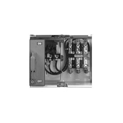 Schneider Electric 8998KW409 3-Pole Fusible Switch Branch Feeder, 600 VAC, 30 A