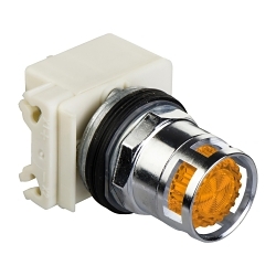 Square D 9001K3L1A Harmony Illuminated Pushbutton Operator