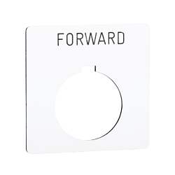 Square D 9001KN106WP Harmony Legend Plate