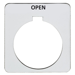 Square D 9001KN109SP Harmony Legend Plate