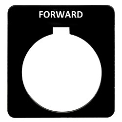 Square D 9001KN206BP Harmony Legend Plate