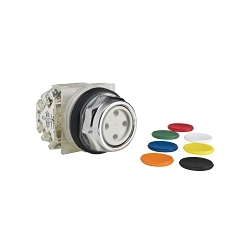 Square D 9001KR1UH2 Harmony Non-Illuminated Pushbutton