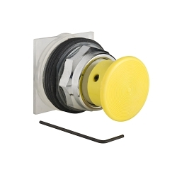 Square D 9001KR24Y Harmony Non-Illuminated Pushbutton Operator