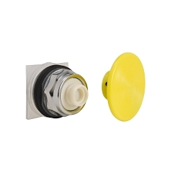 Square D 9001KR25Y Harmony Non-Illuminated Pushbutton Operator