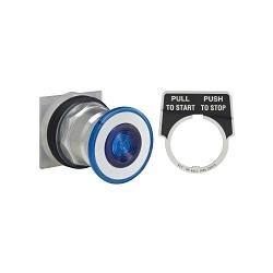Square D 9001KR8P35LRRH25 Harmony Non-Illuminated Pushbutton
