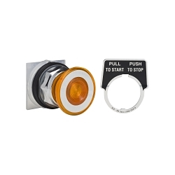 Square D 9001KR9P1AH13 Harmony Illuminated Pushbutton