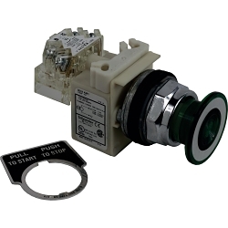 Square D 9001KR9P1GH13 Harmony Illuminated Pushbutton