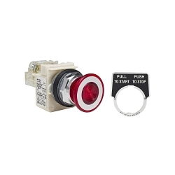 Square D 9001KR9P38RH13 Harmony Non-Illuminated Pushbutton