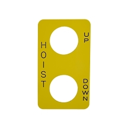 Square D 9001SKN299 Harmony Legend Plate