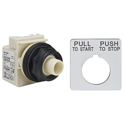 Square D 9001SKR9H13 Harmony Non-Illuminated Pushbutton