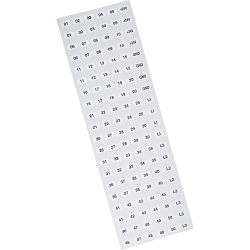 Square D 9080GH210 Linergy Terminal Block Marking Tab