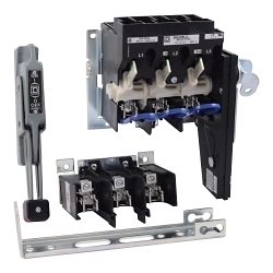 Square D 9422ATCF301 Fixed/Variable Depth Fusible Disconnect Switch, 250 VAC, 30 A, 5 hp