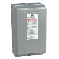 Square D 9991DPG2 2/4-Pole Enclosure, NEMA 1 NEMA Rating, 10 in H x 5.98 in W x 5.55 in D
