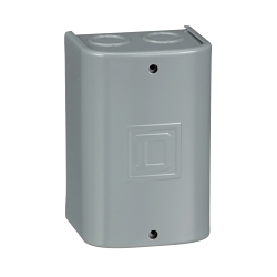 Square D 9991UE1 Relay Enclosure, 5.28 in H x 3.63 in W x 3.31 in D, NEMA 1 NEMA Rating