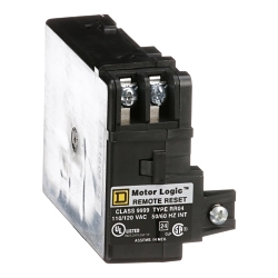 Square D Motor Logic 9999RR04 3-Pole Electrical Overload Relay Reset Module