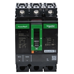 Square D HGF36100 I-Line Powerpact Molded Case Circuit Breaker