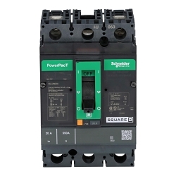 Square D HJL26020 Powerpact Molded Case Circuit Breaker