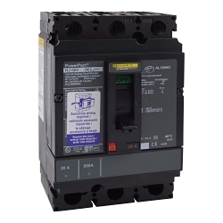 Square D HJL36125SA Powerpact H Molded Case Circuit Breaker
