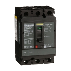 Square D HJL36125 Powerpact Molded Case Circuit Breaker