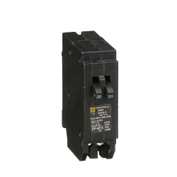 Square D HOMT2020 Homeline Miniature Circuit Breaker