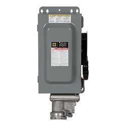 Square D HU362AWC Receptacle Switch