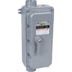 Square D J225X A01 Molded Case Circuit Breaker Enclosure