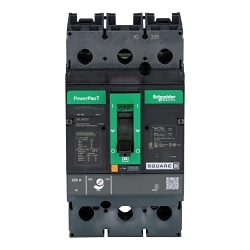 Square D JGL26225 Powerpact J Molded Case Circuit Breaker