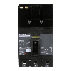 Square D QBA32100 I-Line Powerpact Q Molded Case Circuit Breaker