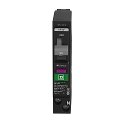 Square D QO120PAFGF QO Series Combination ARC And Ground Fault 1 Pole Mini Circuit Breaker