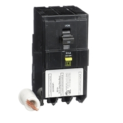 Square D QO330GFI Qo Qwik-Gard Miniature Circuit Breaker