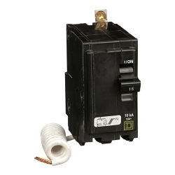 Square D QOB215SWN Qo Miniature Circuit Breaker