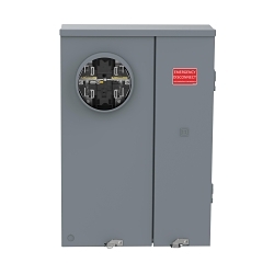Schneider Electric QU816F200PSL Underground Meter Main, 200 A, 8 Spaces