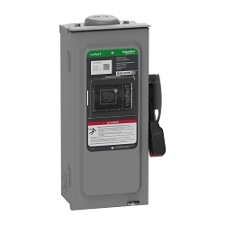 Schneider Electric VHU361RB Heavy Duty Non-Fusible Disconnect Safety Switch