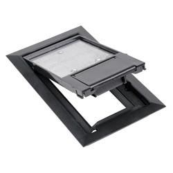 Thomas & Betts 664-CST-SW-BLK Steel City Floor Box Cover