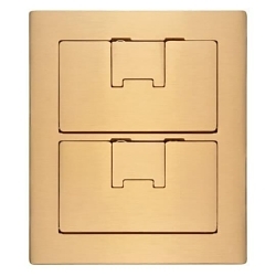 Thomas & Betts E9762BR Steel City Floor Box Cover
