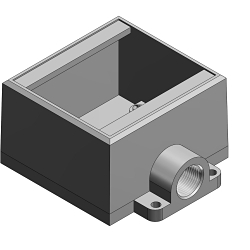 Thomas & Betts FD22-TB Cast Device Box