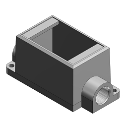 Thomas & Betts FDC2-TB Cast Device Box