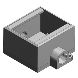 Thomas & Betts FDC222-TB Cast Device Box