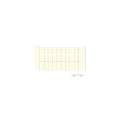 ENTRELEC 1SNA229000R1500 RC410 Terminal Block Markers - Blank card - White - Polyamid
