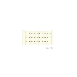 ENTRELEC 1SNA234047R2400 RC810 Terminal Block Markers pre-printed 61->70 (x10) Vertical