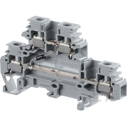 TE Connectivity 1SNA115168R2300 Gray electronic component holder terminal blocks