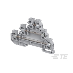 ENTRELEC 1SNA115542R1200 Save space with triple deck terminal blocks: adapted for 3 wires sensor/actuator in just 6 mm 0.236 in spacing.