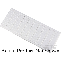 ENTRELEC 1SNK140012R0000 MC512PA Terminal Block Markers pre-printed : 1->10 (x10) Vertical.