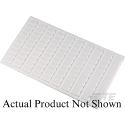 ENTRELEC 1SNK160032R0000 MC812PA Terminal Block Markers pre-printed : 21->30 (x10) Vertical.