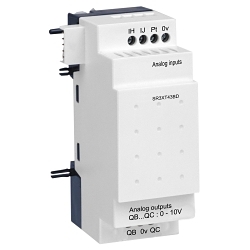 Schneider Electric SR3XT43BD Zelio Logic 2 Analog I/O Extension Module